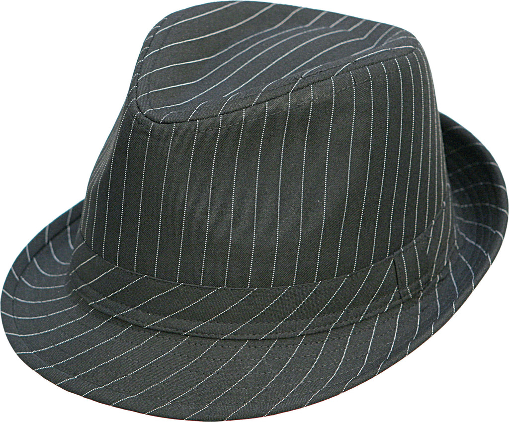 Mycubanstore item:CH70-A Pinstriped Fedora Clasico